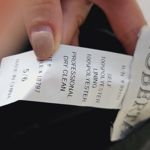 Ladies formal mini black strapless dress, small size 5-6 - Picture 4 of 4